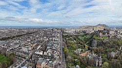 Edinburgh cityscapes - aerial - 2025-04-19 20